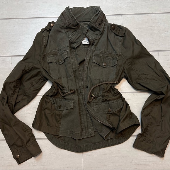 American Rag Jackets & Blazers - American Rag Khaki Utility Jacket